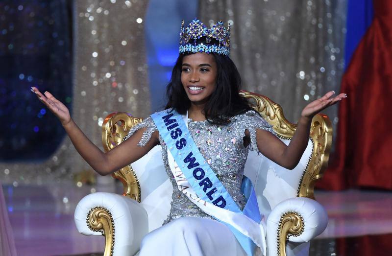 La candidata de Jamaica, Toni-Ann Singh, fue coronada hoy, sábado, como la nueva Miss Mundo 2019, en una ceremonia celebrada en la ciudad de Londres.