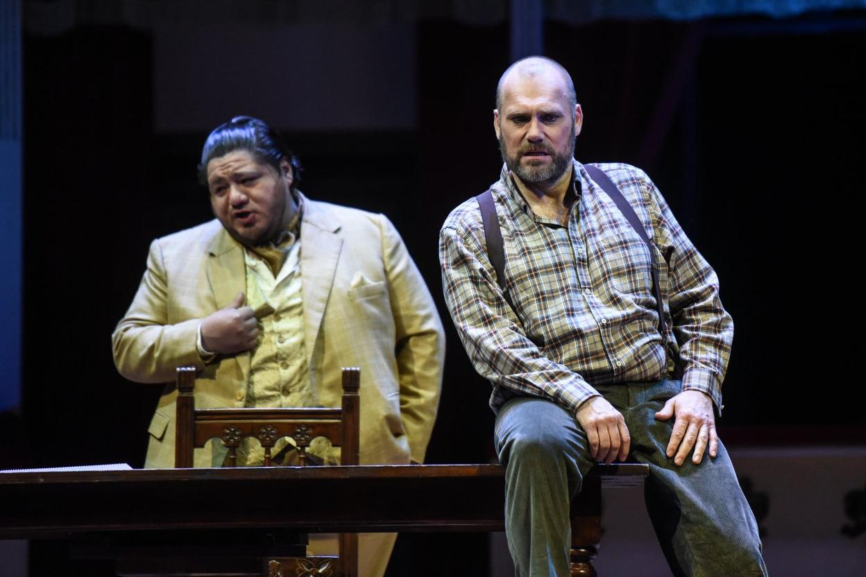 Uno de los ensayos de 'Una tragedia florentina'. 