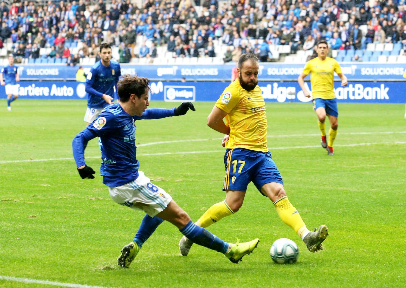 Real Oviedo 0-2 Cádiz, en imágenes