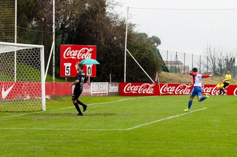 Fotos: Las imágenes del Sporting B 6 - Peña Deportiva