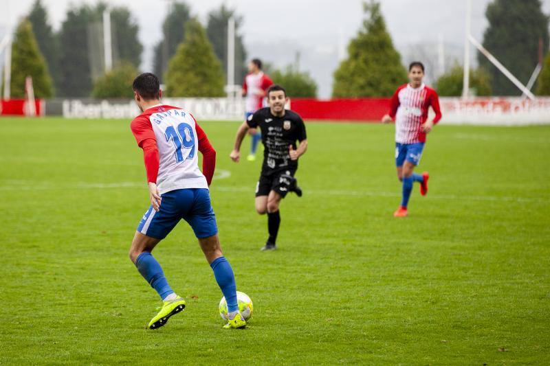 Fotos: Las imágenes del Sporting B 6 - Peña Deportiva