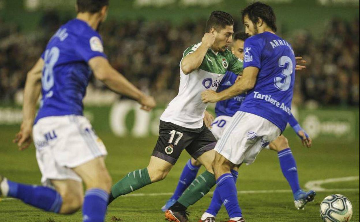En directo: Racing de Santander - Real Oviedo, partido de Segunda División
