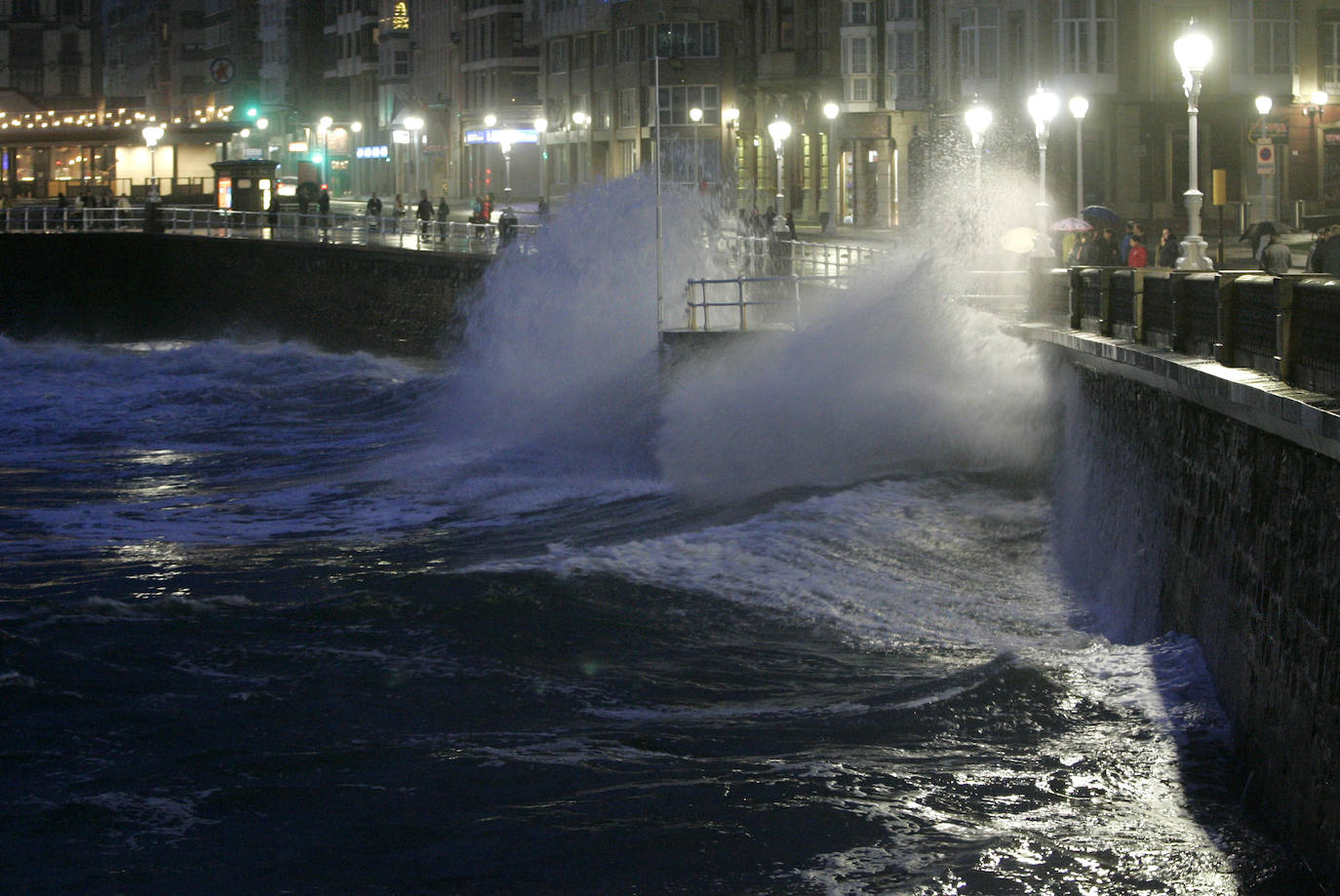 Fotos: Las imágenes que deja el temporal en Asturias