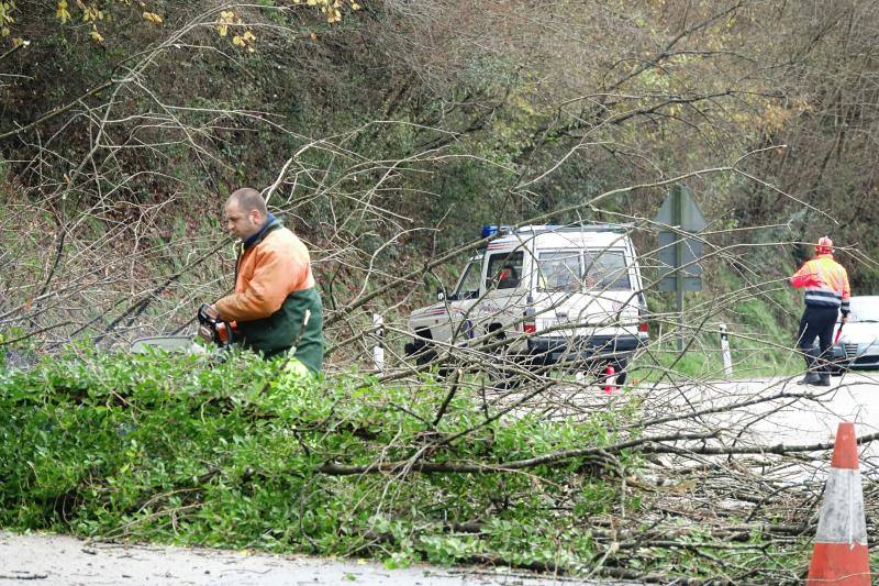 Complicada jornada en la región por las fuertes nevadas y el intenso frío, que mantiene la alerta naranja.