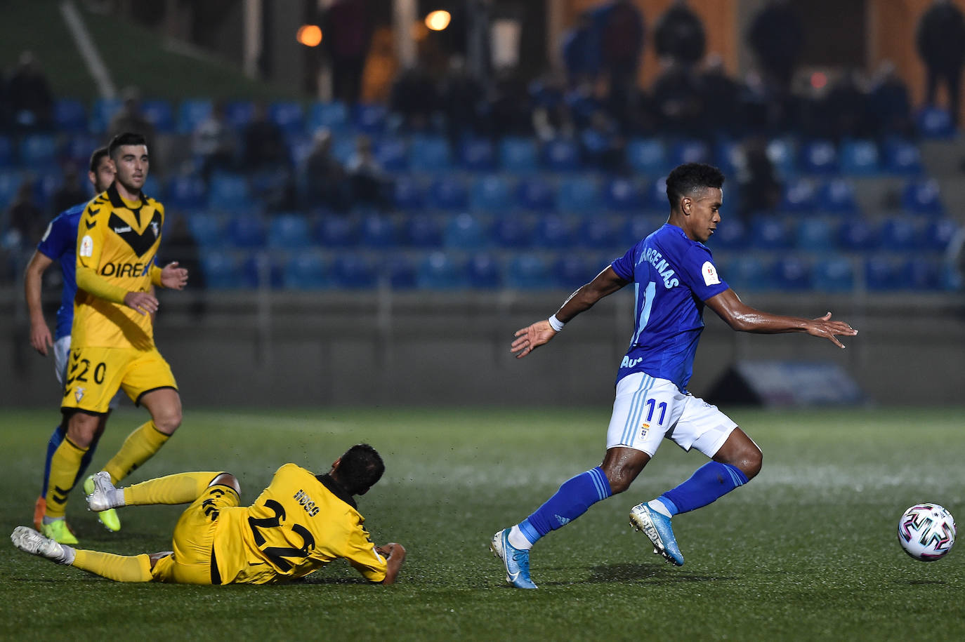 Encuentro disputado en el Estadi Mundial. 