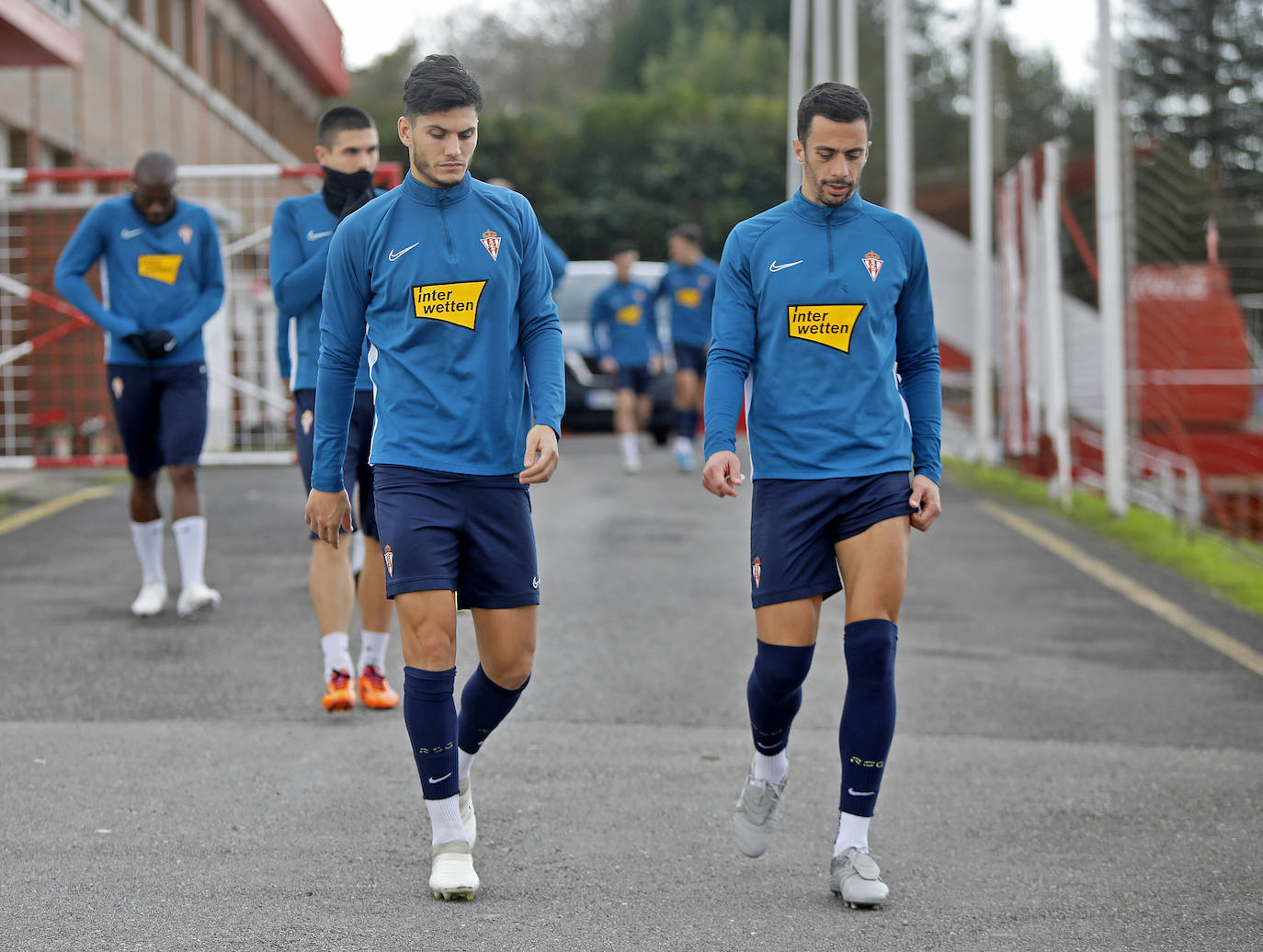 Los de José Alberto han entrenado este miércoles tras la derrota del martes contra el Zamora, que supuso la eliminación de la Copa del Rey. 