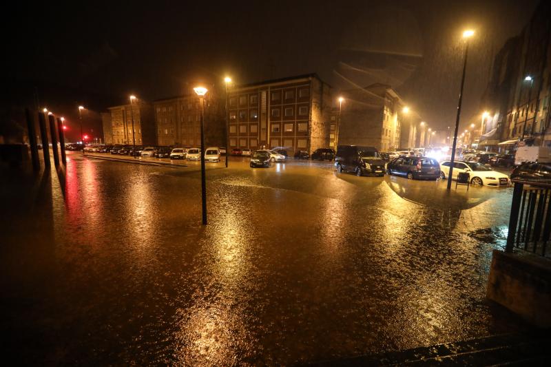 Fotos: Los efectos del temporal en la comarca de Avilés