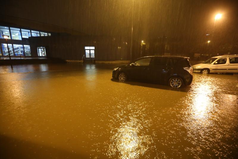 Fotos: Los efectos del temporal en la comarca de Avilés