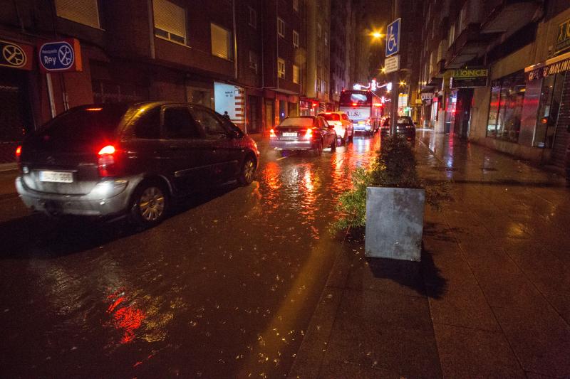 Fotos: Los efectos del temporal en la comarca de Avilés