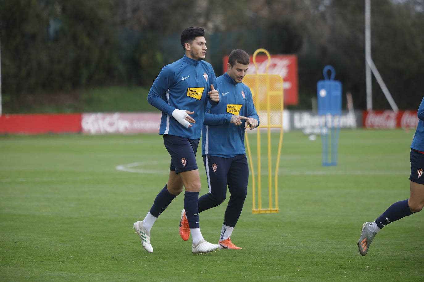 Fotos: Entrenamiento del Sporting (19/12/19)