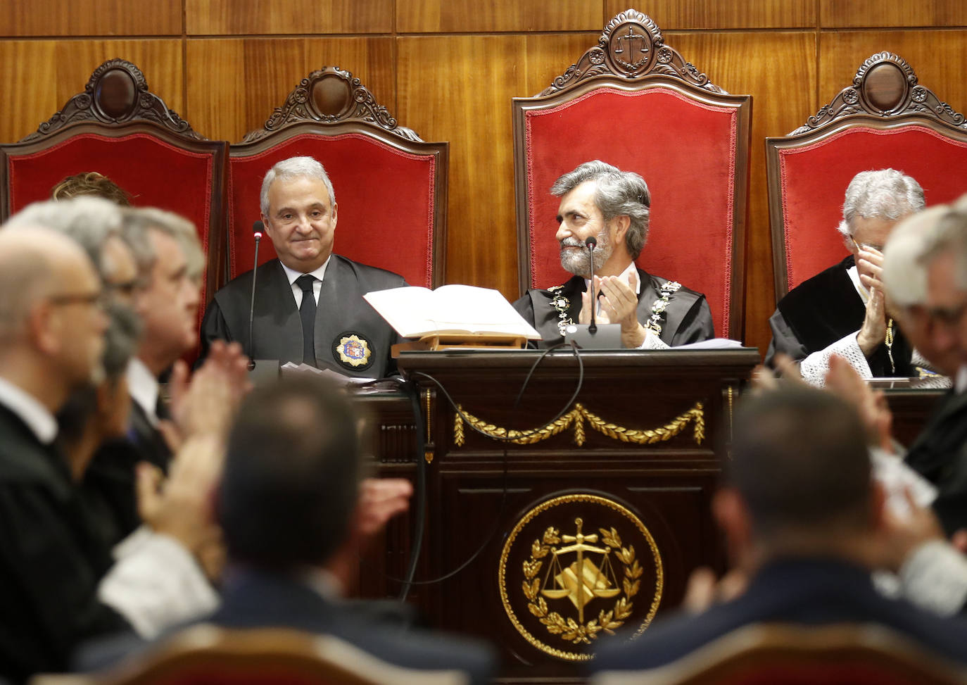 Chamorro ha asumido las riendas del TSJA en un acto celebrado este viernes en el palacio de Valdecarzana que ha estado presidido por el presidente del Tribunal Supremo y del Consejo General del Poder Judicial (CGPJ), Carlos Lesmes