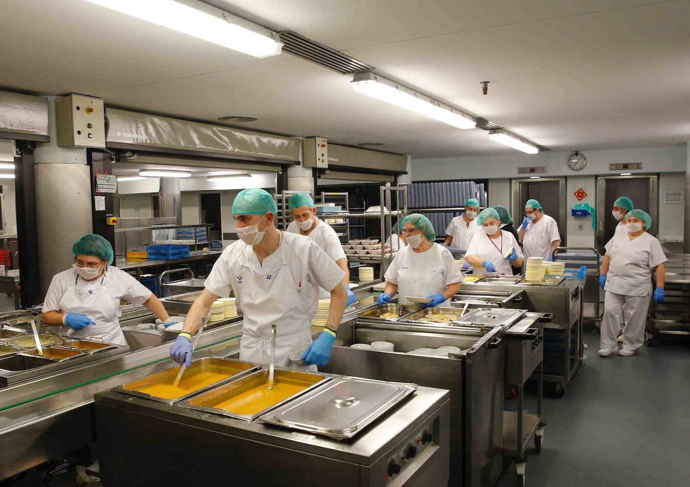 Menú especial de Nochebuena en el Hospital de Cabueñes