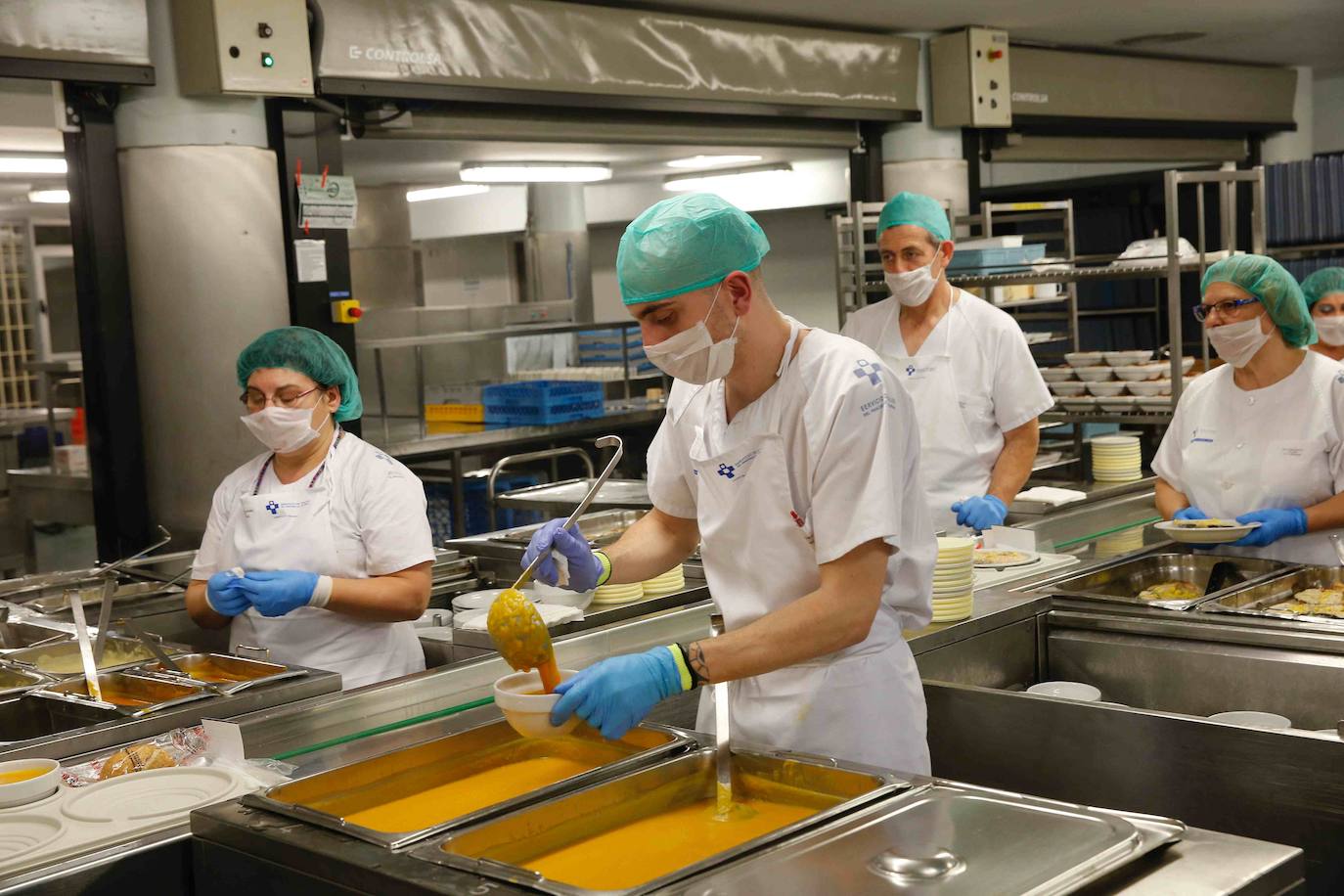 Menú especial de Nochebuena en el Hospital de Cabueñes