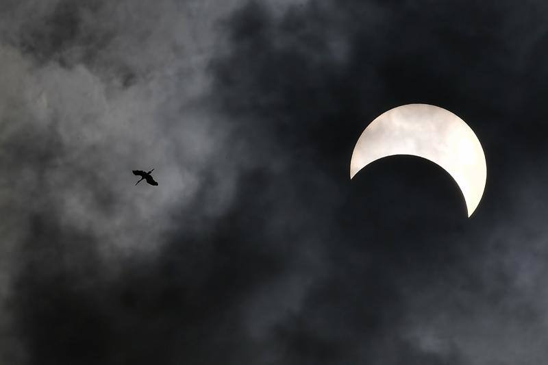 No pudo verse en España, pero sí en zonas de Oceanía, África y Asia dejando imágenes para el recuerdo.