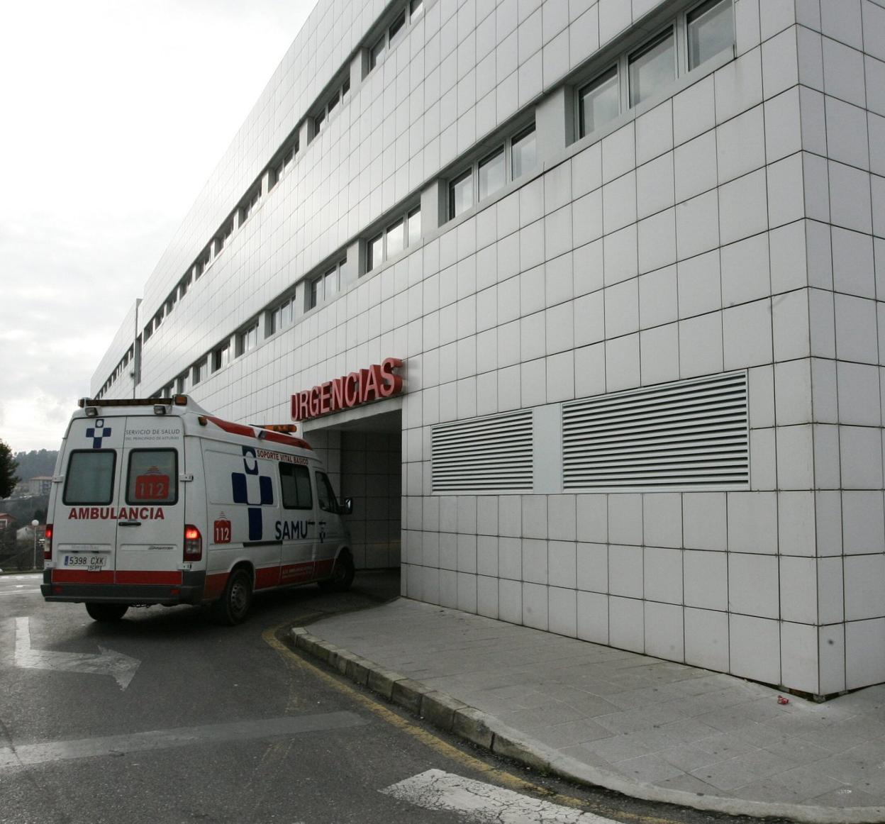 La entrada a Urgencias del Hospital San Agustín. 