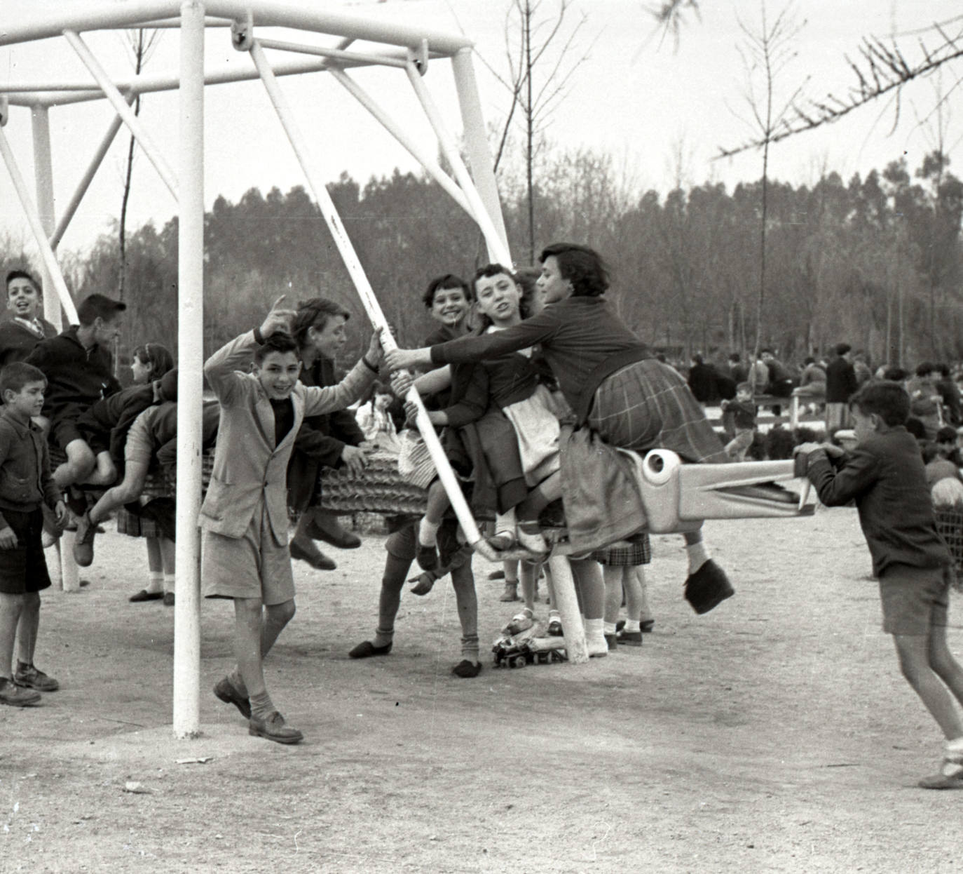 Noviembre. Parque de Isabel la Católica.