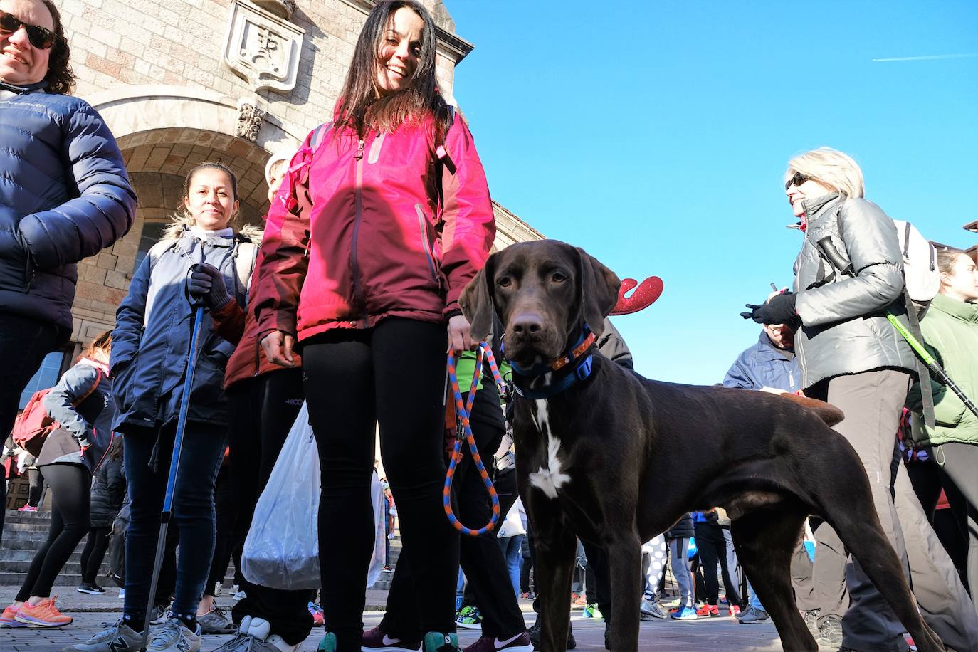 La cita solidaria se ha convertido en la más multitudinaria en la zona durante estas fechas de Navidad. 
