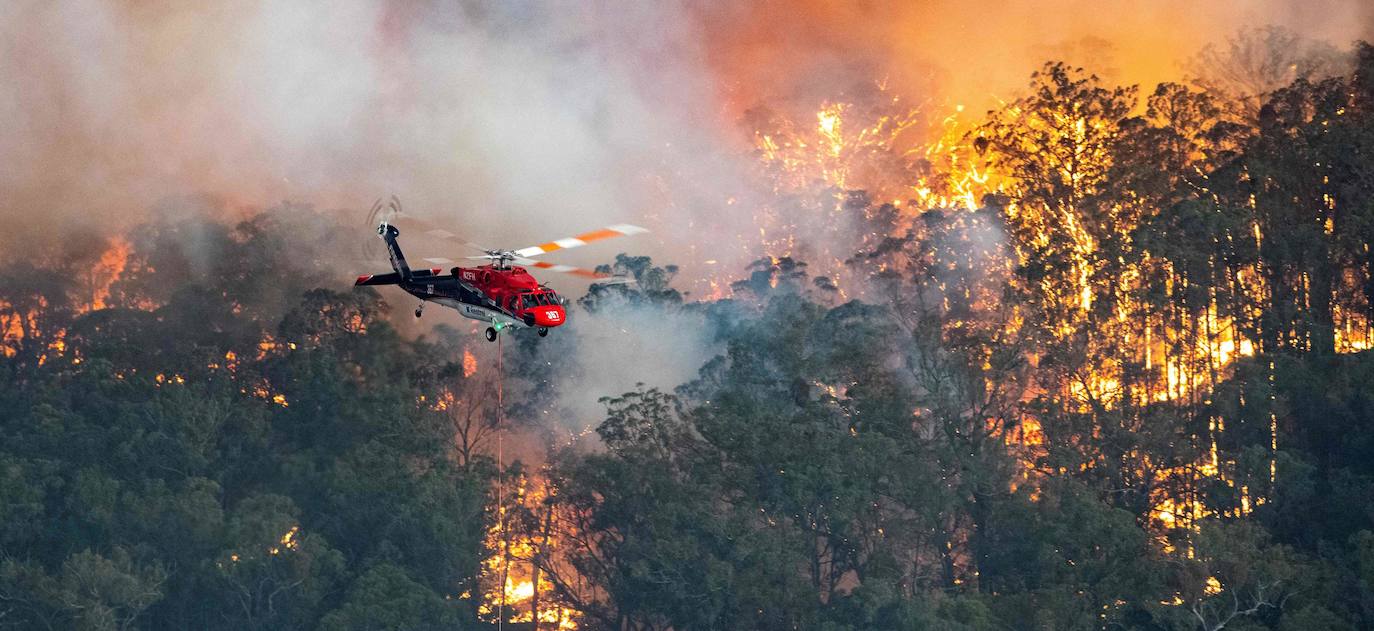 Los incendios han dejado este martes al menos dos muertos y cinco desaparecidos