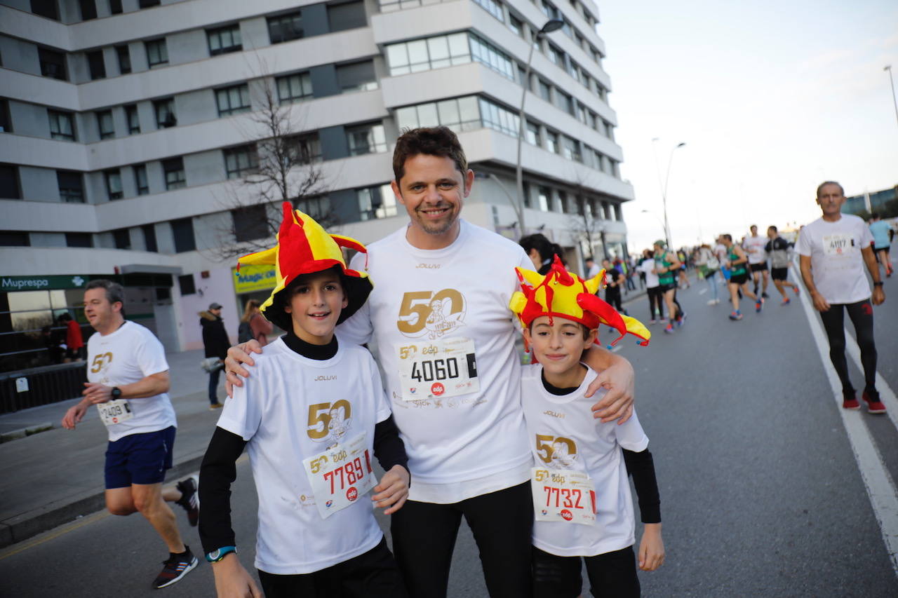 Fotos: Diversión en la San Silvestre de Gijón