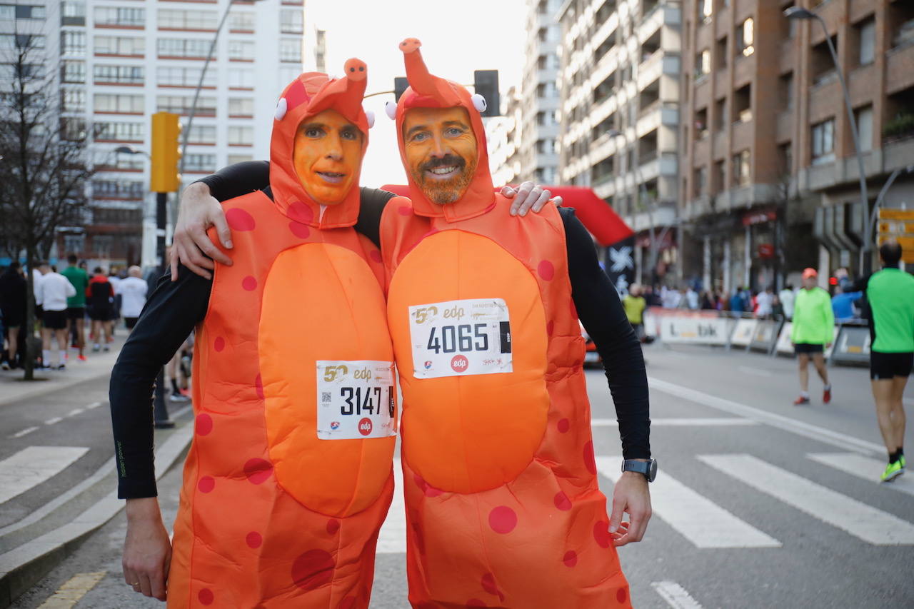 Fotos: Diversión en la San Silvestre de Gijón