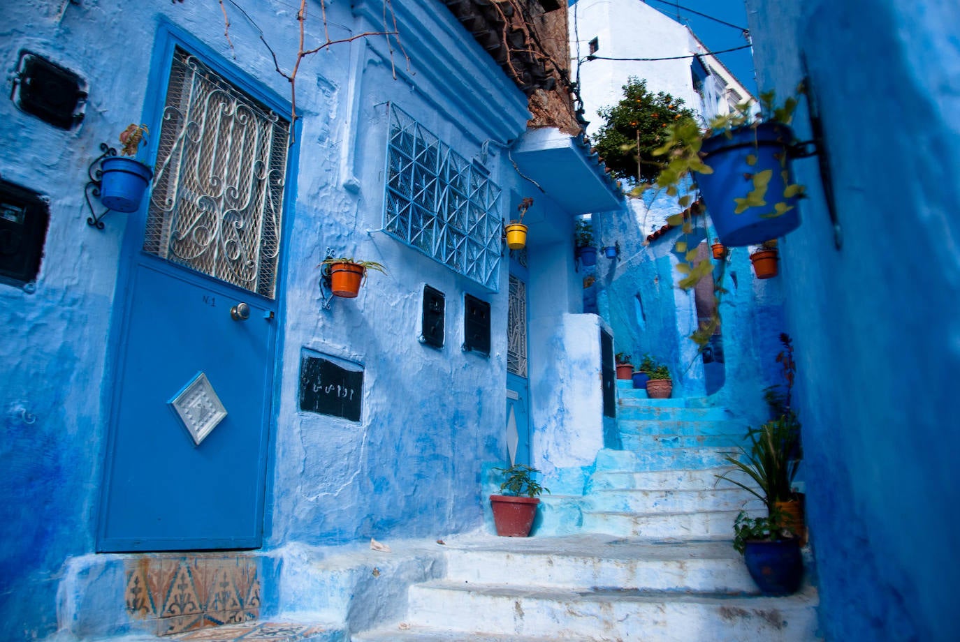 Centro histórico de Chefchaouen (Marruecos)