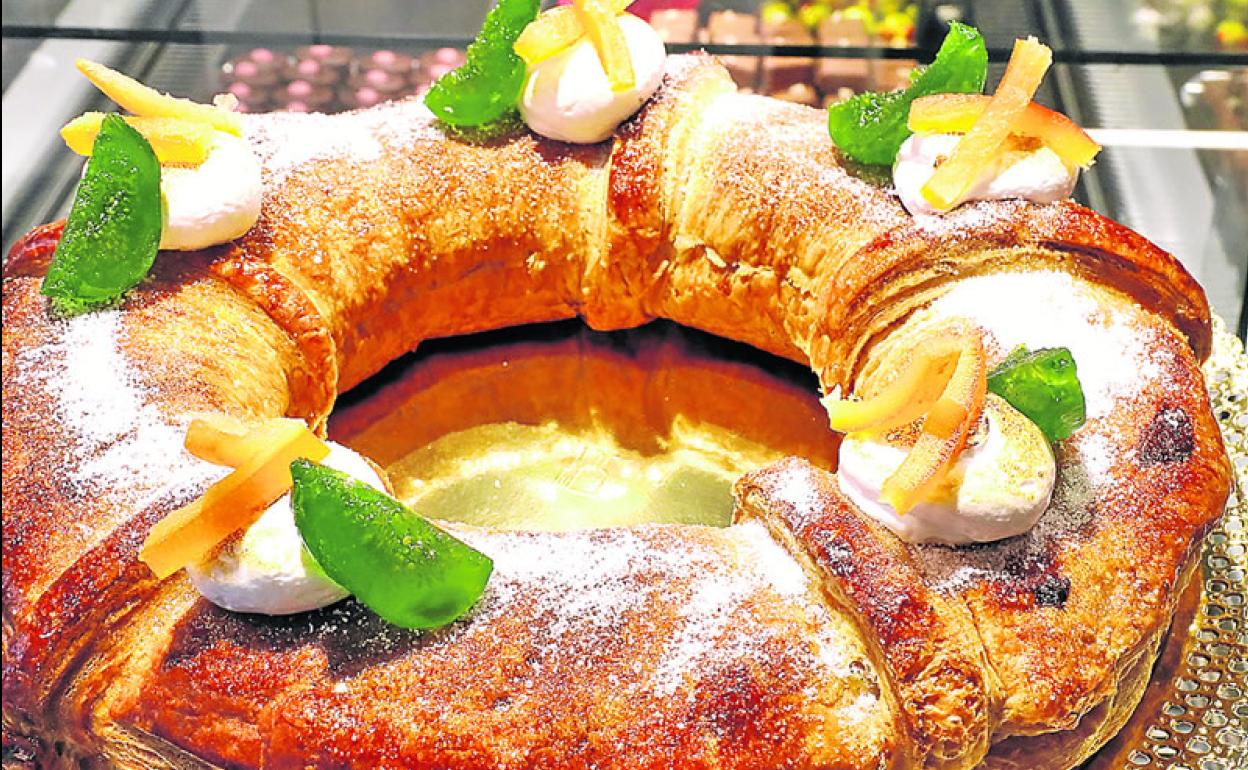 Roscón de hojaldre