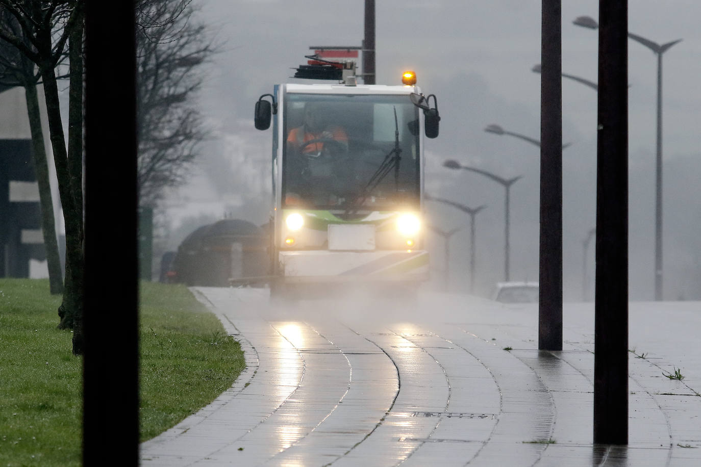 Prosiguen los baldeos en la zona por los niveles de contaminación