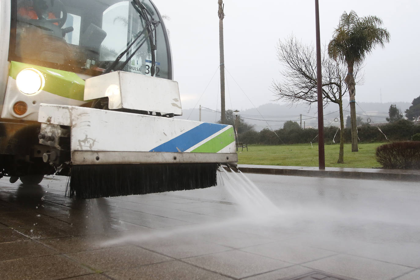 Prosiguen los baldeos en la zona por los niveles de contaminación
