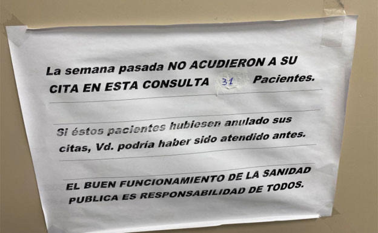 «Podría haber sido atendido antes»: el cartel de un centro médico se hace viral