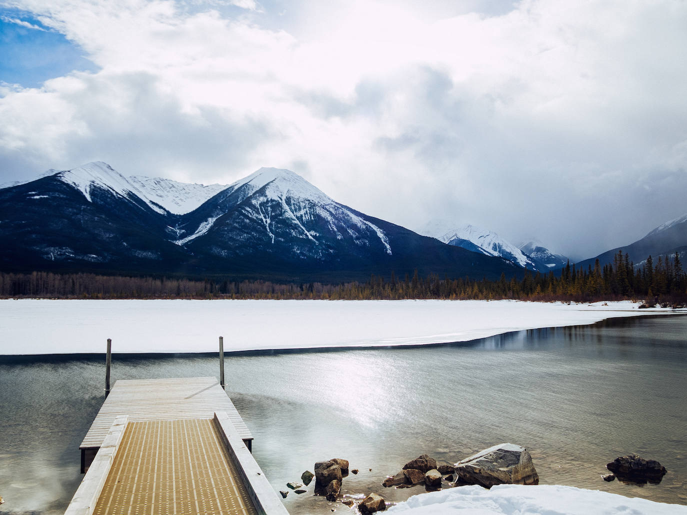 Los lagos Vermilion (Canadá)