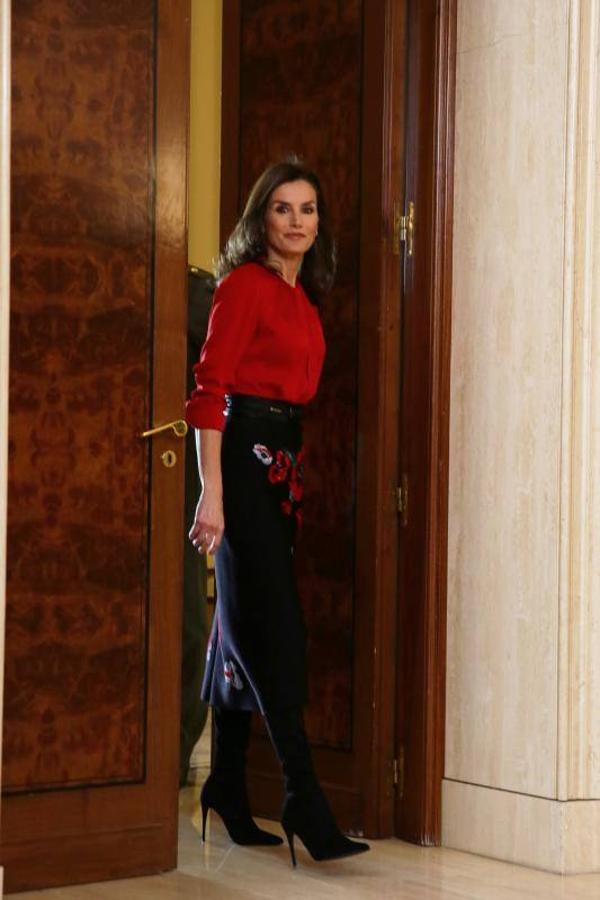 Fotos: El estilismo con el que Letizia se adelanta a la primavera