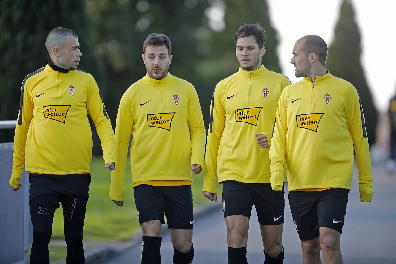 Los rojiblancos siguen con la preparación para el partido ante el Numancia