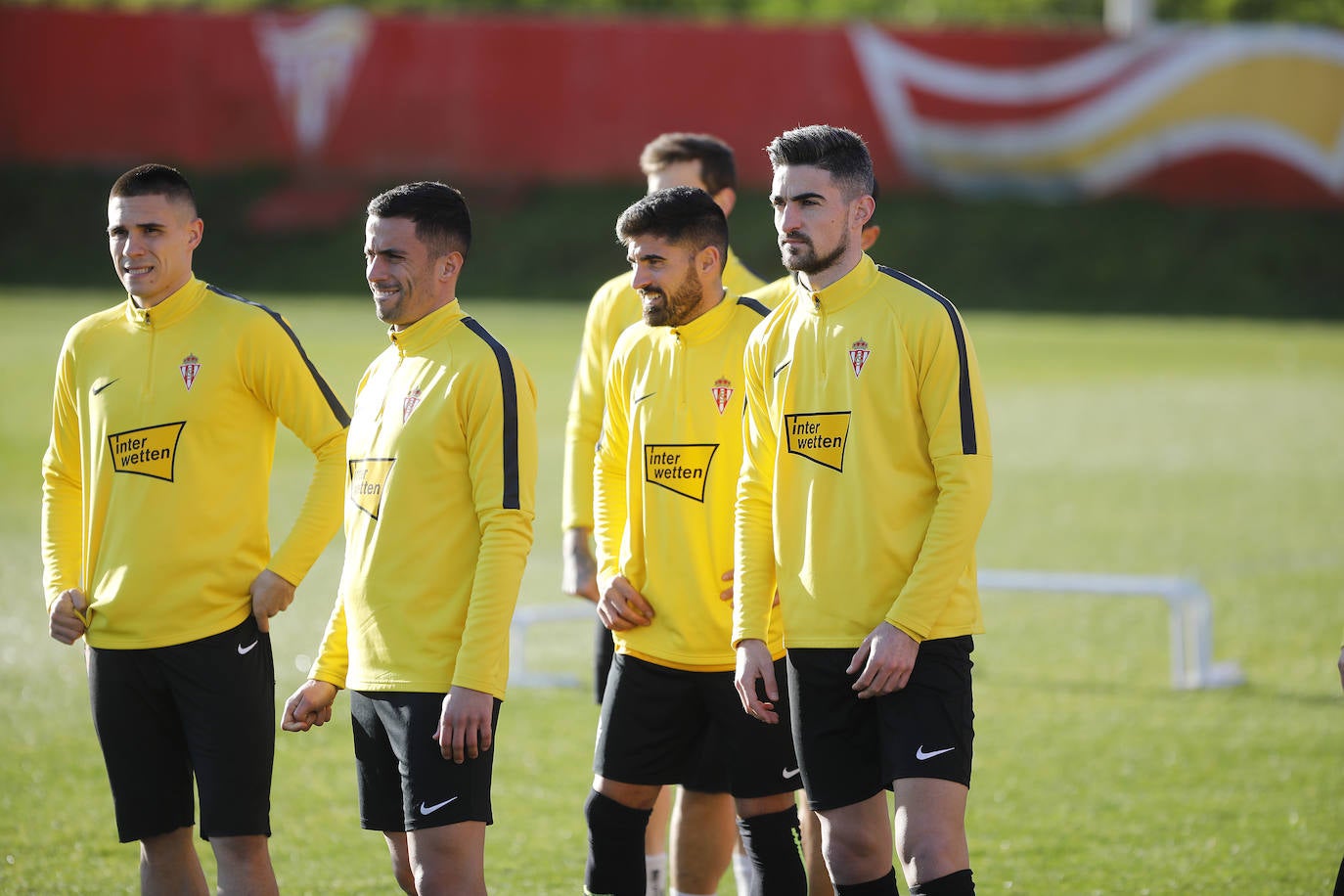 Los rojiblancos siguen con la preparación para el partido ante el Numancia