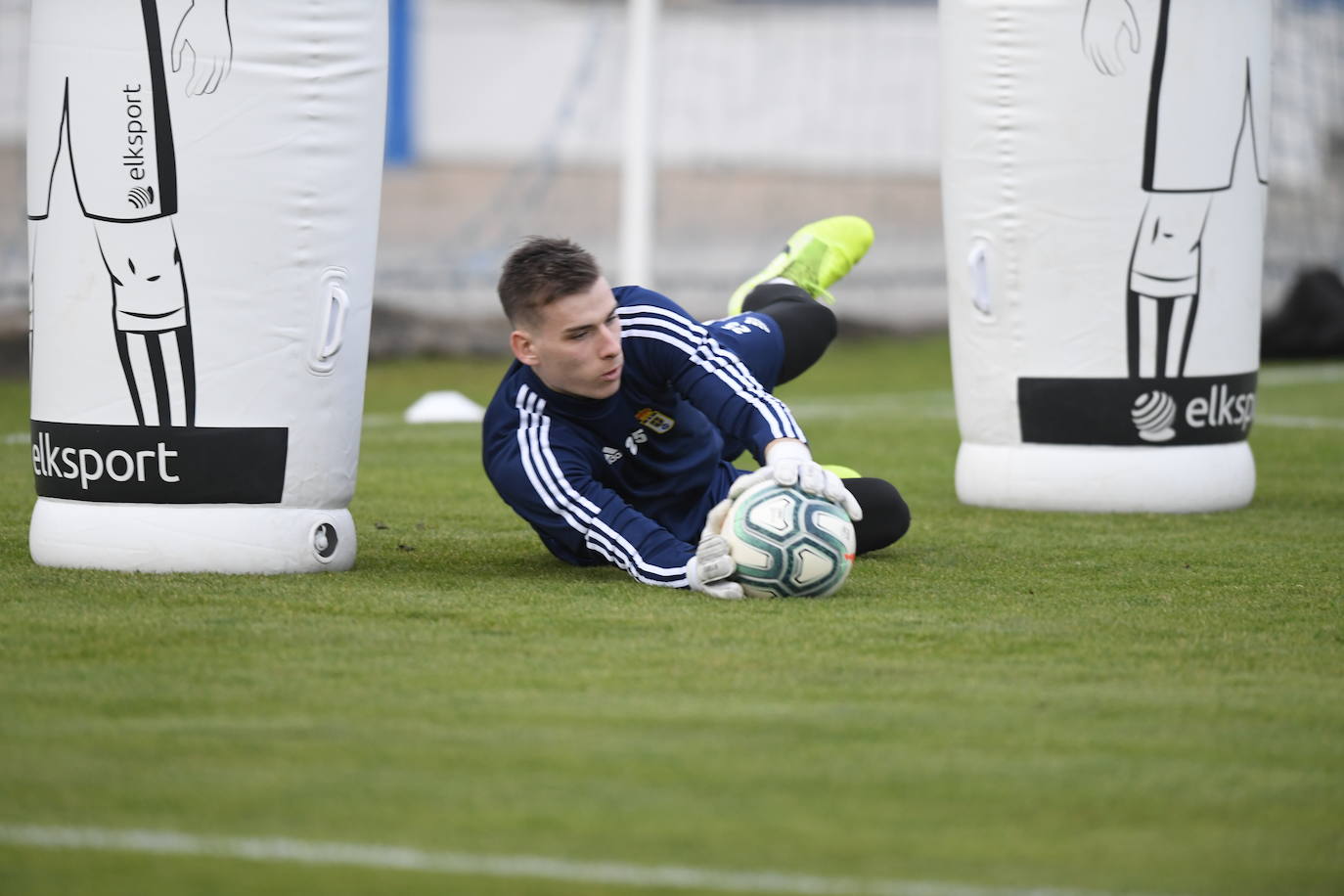 Tras la derrota ante el Almería, los azules han regresado a los entrenamientos