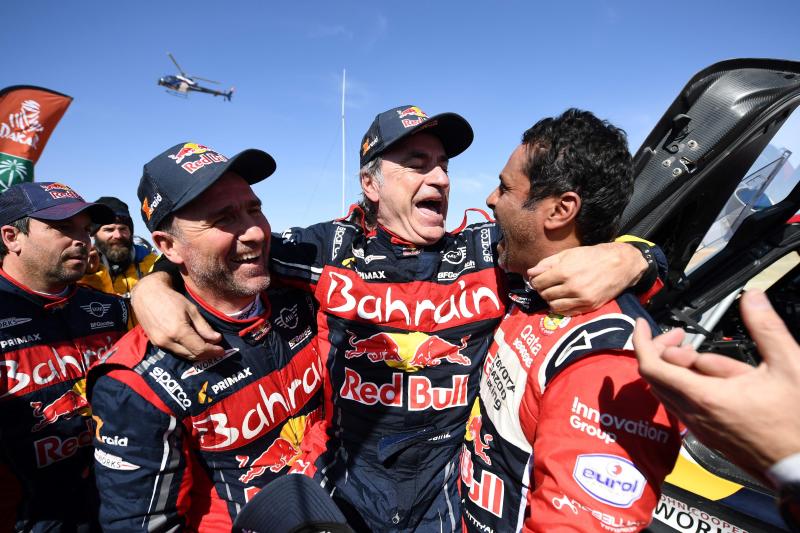 Fotos: Carlos Sainz, ganador del Dakar 2020