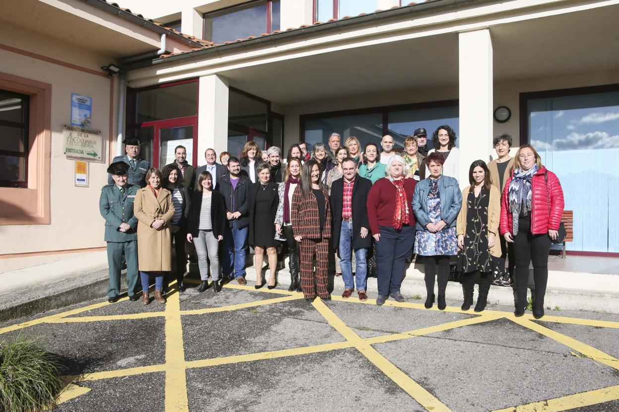 Los asistentes a la proyección del documental. 