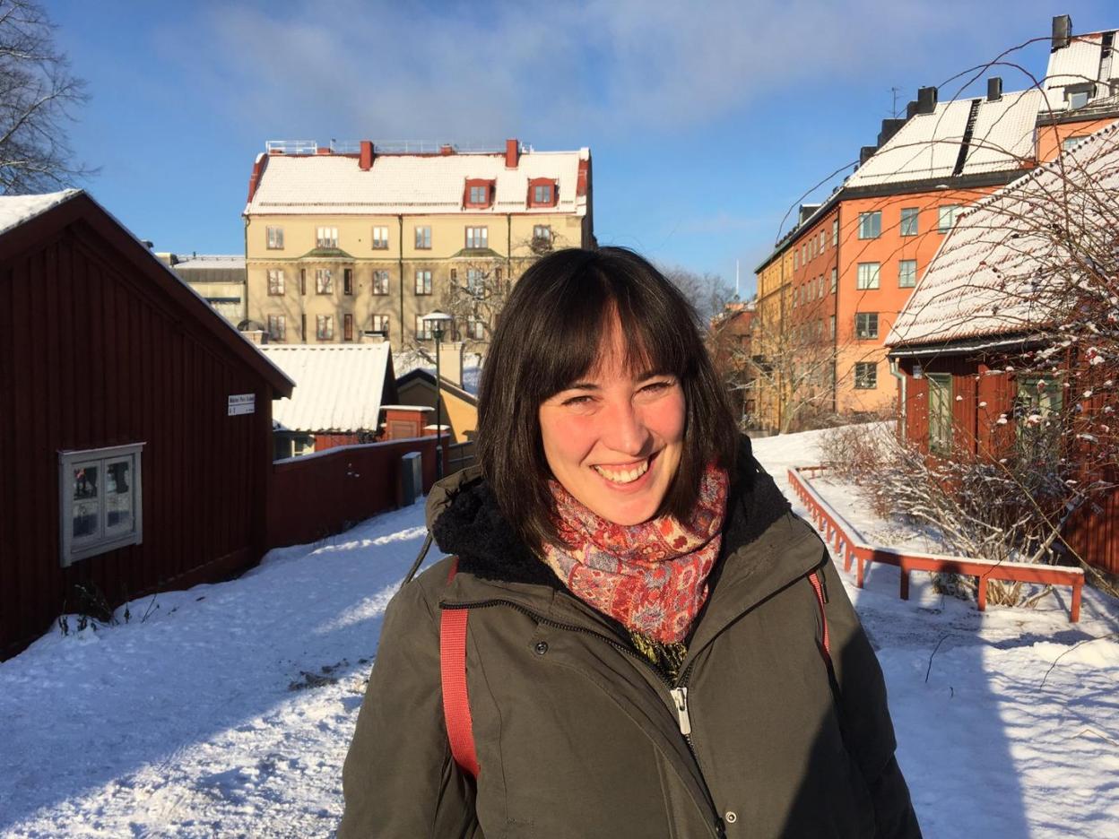 Ana García Avello vive y trabaja en Estocolmo. 