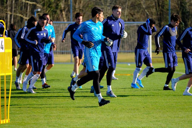 Fotos: Entrenamiento del Real Oviedo (18/01/2020)