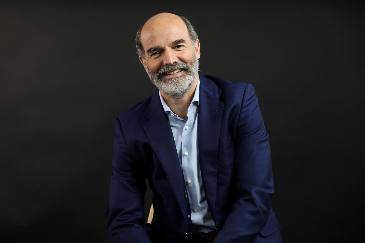 Íñigo Manso, en su despacho de Madrid. 