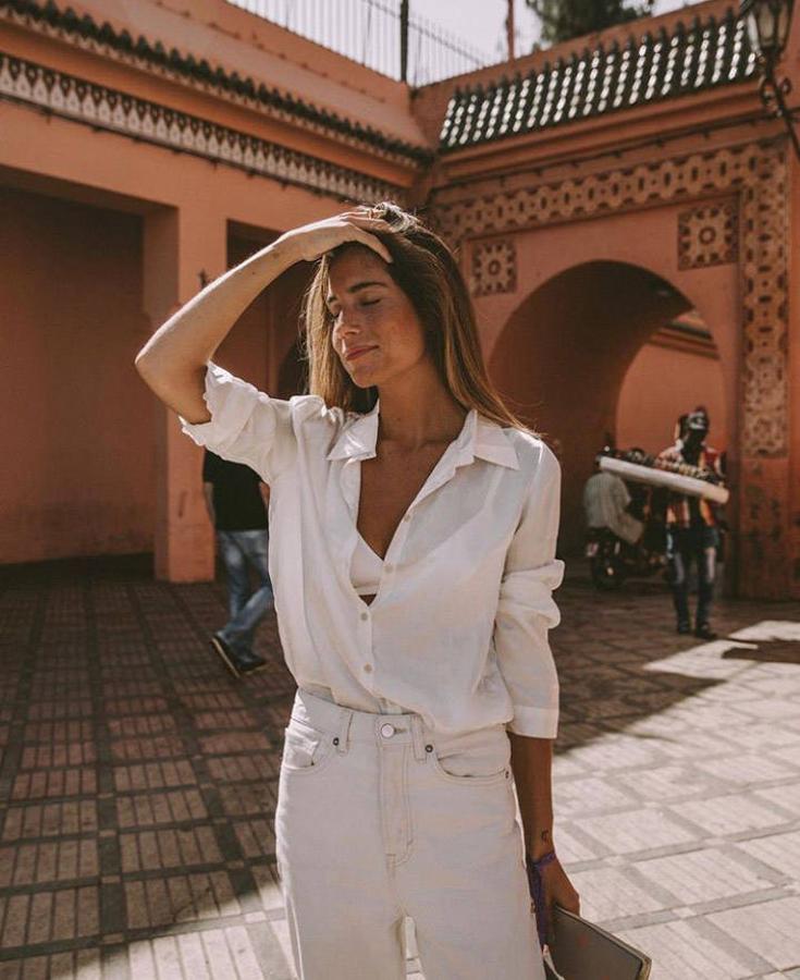 Imágenes: 16 looks con camisa blanca que nunca pasarán de moda