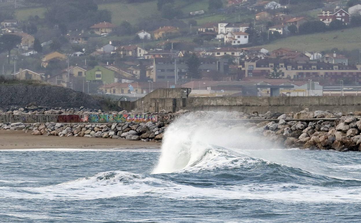 'Gloria' amaina en Asturias