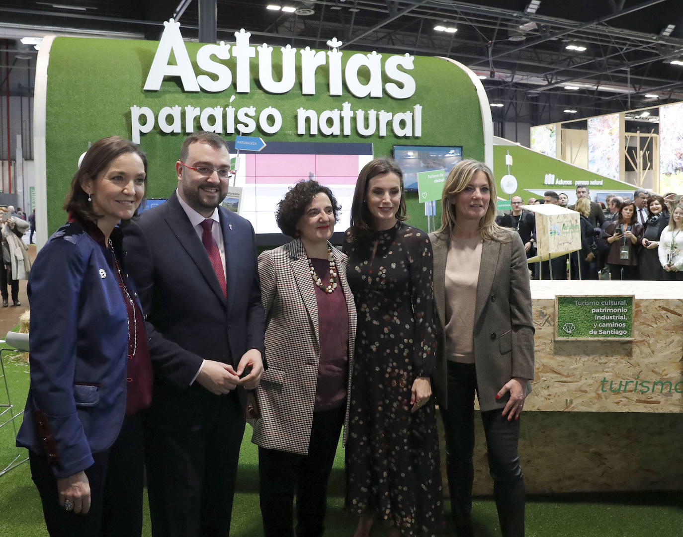 Doña Letizia abre la 40 edición de la mayor feria turística del mundo en la que Asturias estrena pabellón