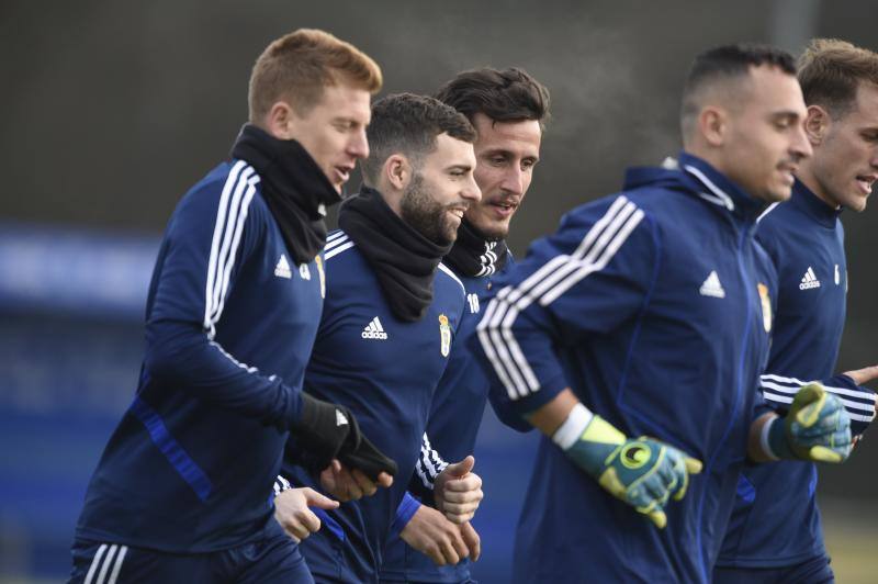 Fotos: Entrenamiento del Real Oviedo (24/01/2020)