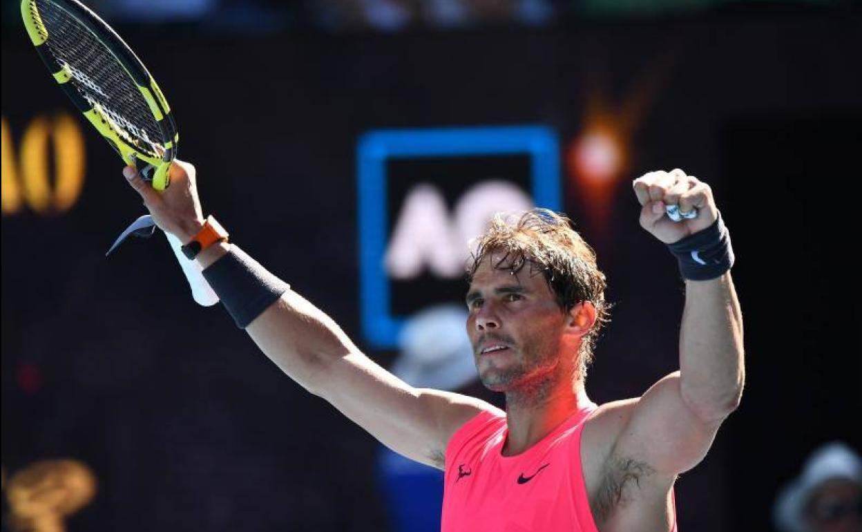 Nadal bate a Carreño y se clasifica para los octavos del Abierto de Australia