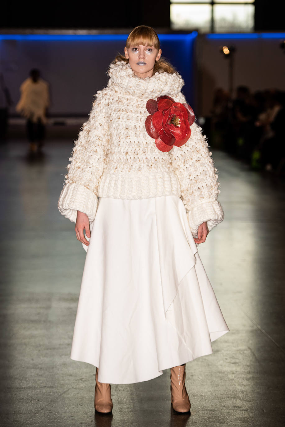 Los diseños de la asturiana desfilaron este lunes por la pasarela de la Mercedes-Benz Fashion Week. El trabajo se enmarca en la iniciativa Forests for Fashion que PEFC desarrolla en colaboración con Naciones Unidas. 