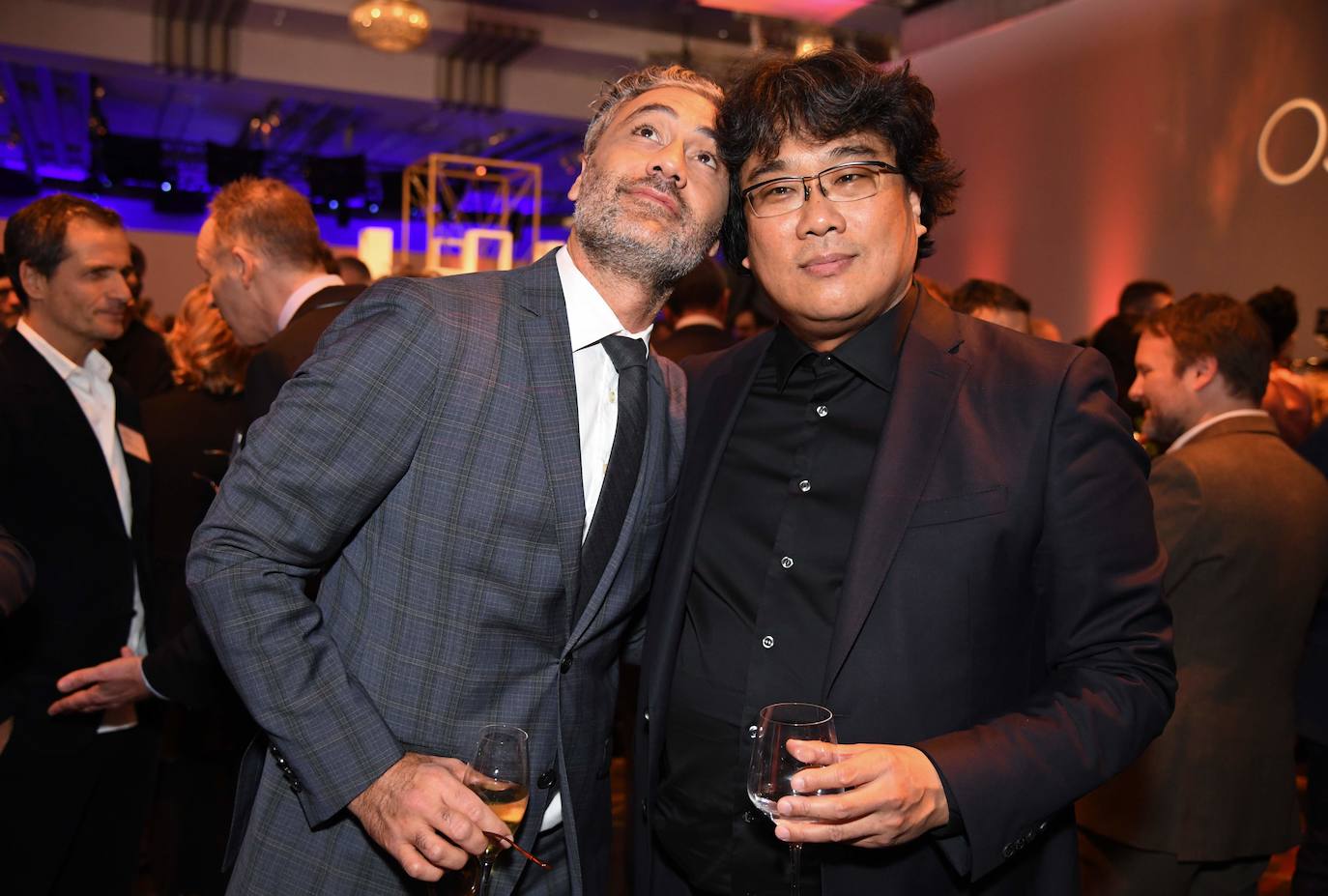 Como es tradición, se reúnen los nominados a los Premios Oscar para esta gran comida que ha organizado la Academia de Cine de Hollywood