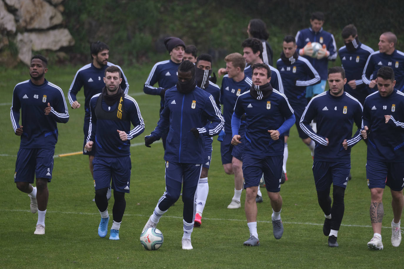 Fotos: Entrenamiento del Real Oviedo (29/01/2020)