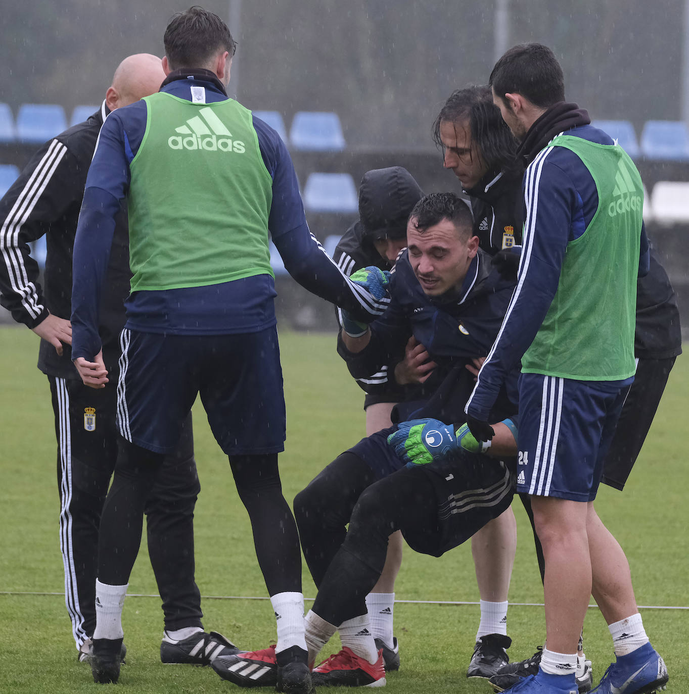 Fotos: Entrenamiento del Real Oviedo (29/01/2020)