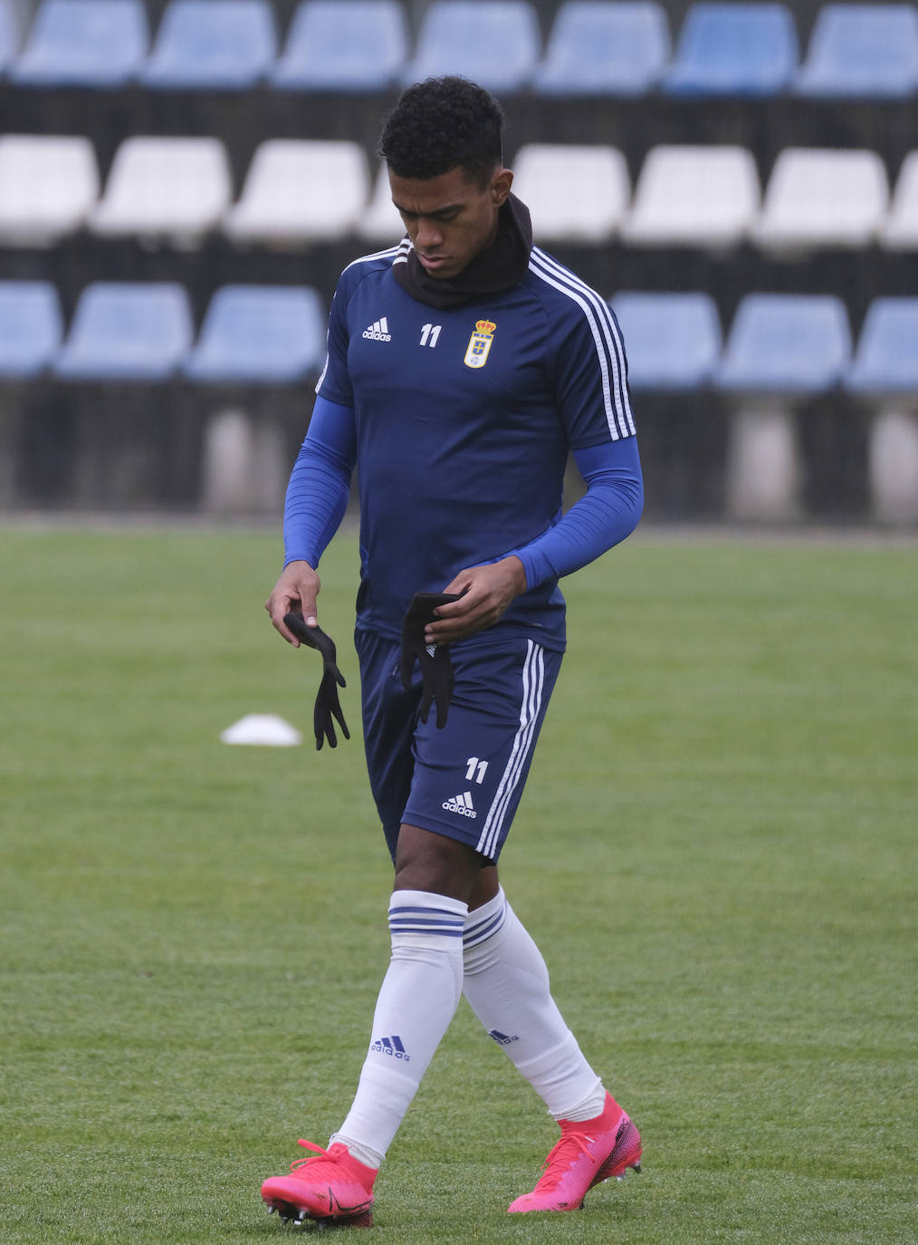 Fotos: Entrenamiento del Real Oviedo (30/01/2020)