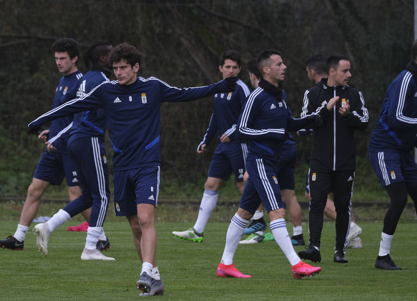 Fotos: Entrenamiento del Real Oviedo (30/01/2020)